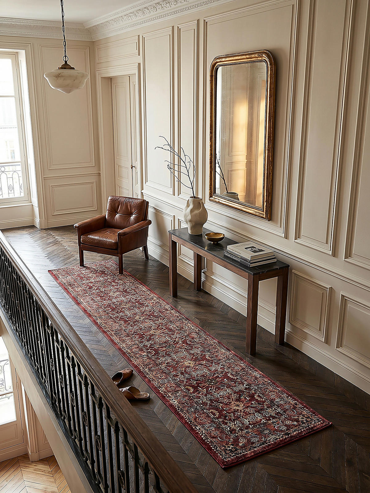 KURZFLORTEPPICH GLAZERT, im Berber-Stil, Rot, 80 x 150 cm - Rot, Textil (150/80cm) - KADIMA DESIGN