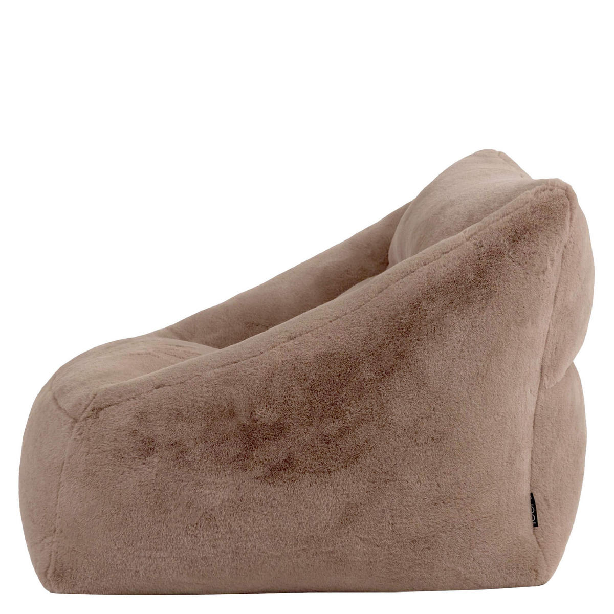 SITZSACK Sessel Natalia flauschig - Mokka, Textil (97/73/84cm) - icon