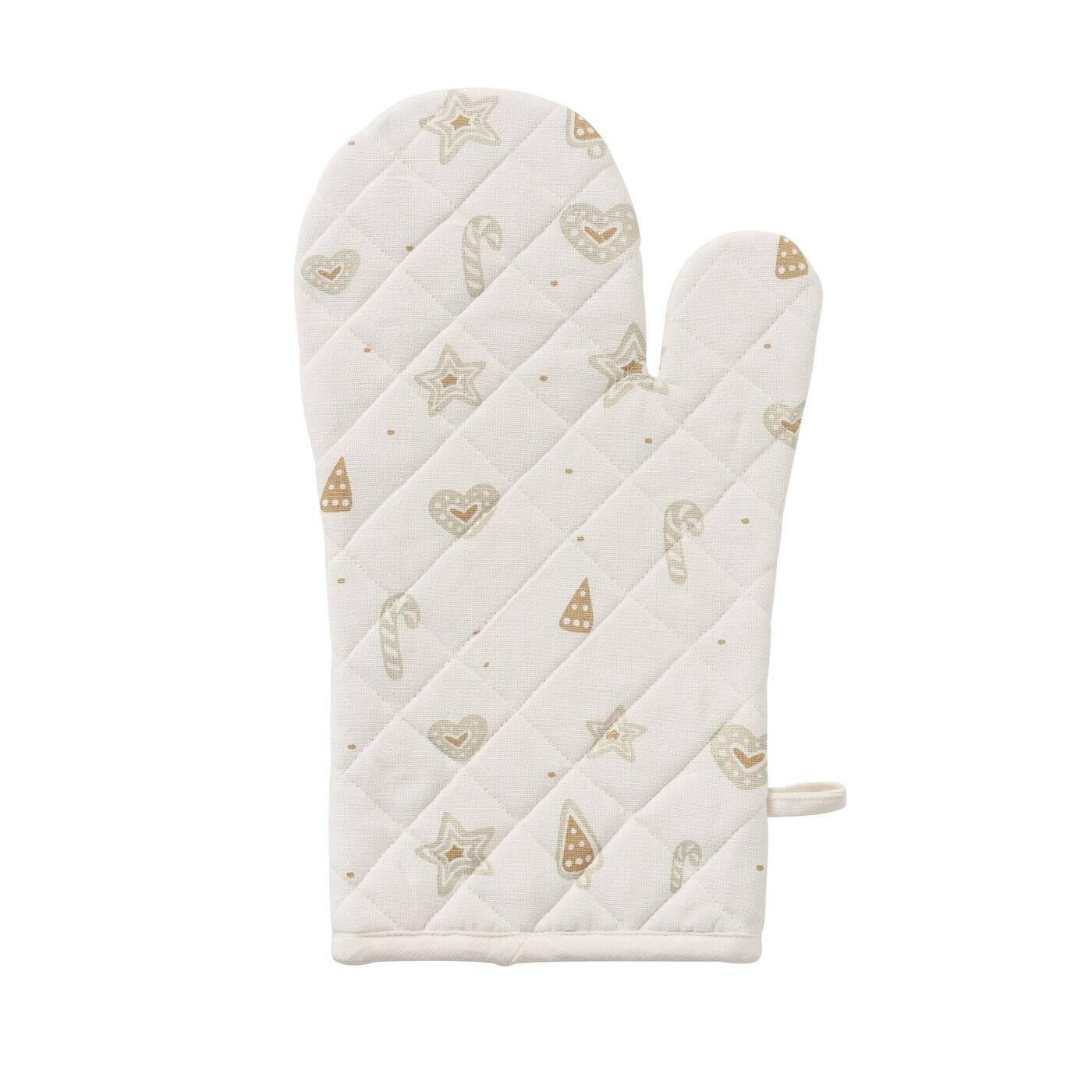 KÜCHENHANDSCHUH Bakery - Creme, Naturmaterialien (20/33cm) - Boltze Home