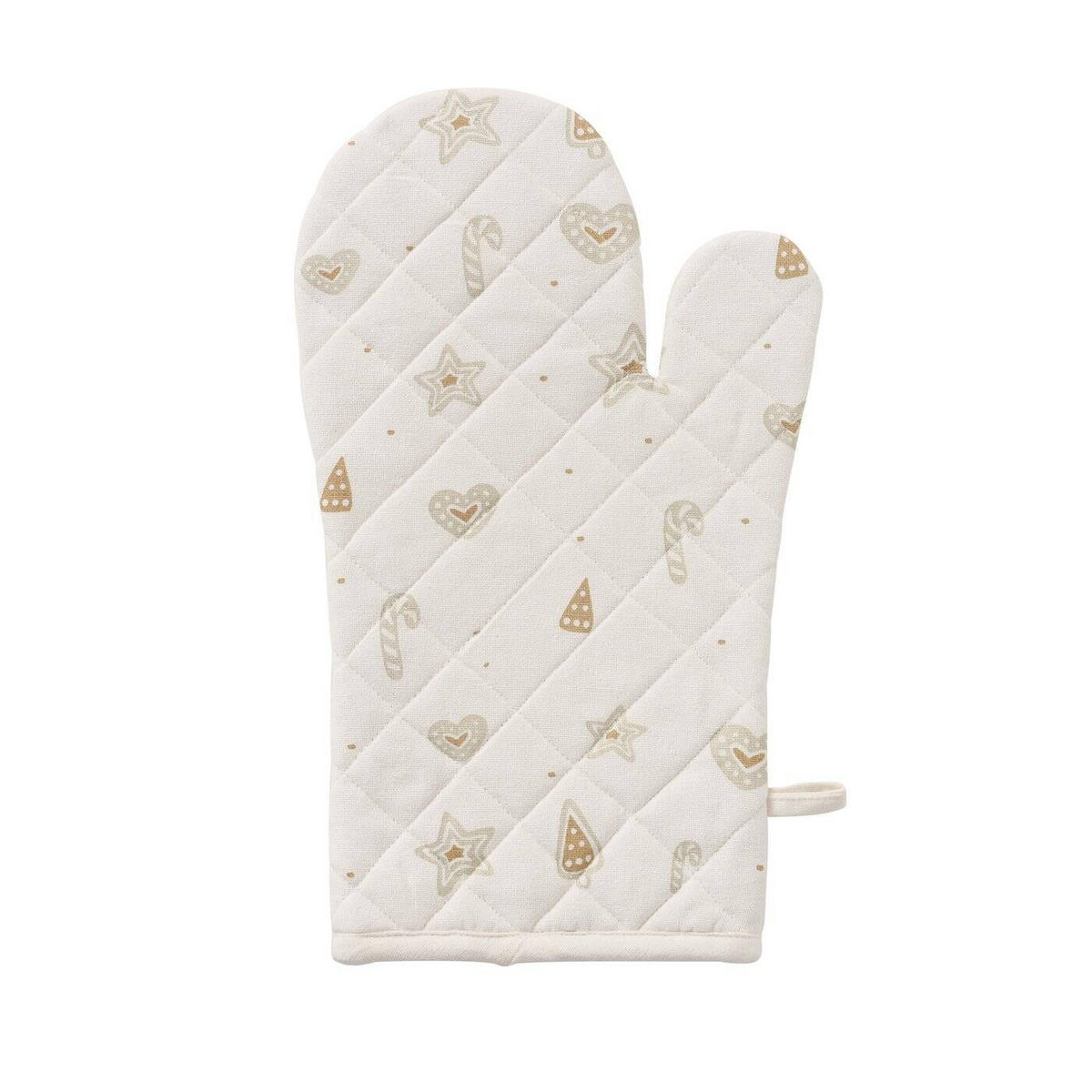 KÜCHENHANDSCHUH Bakery - Creme, Naturmaterialien (20/33cm) - Boltze Home