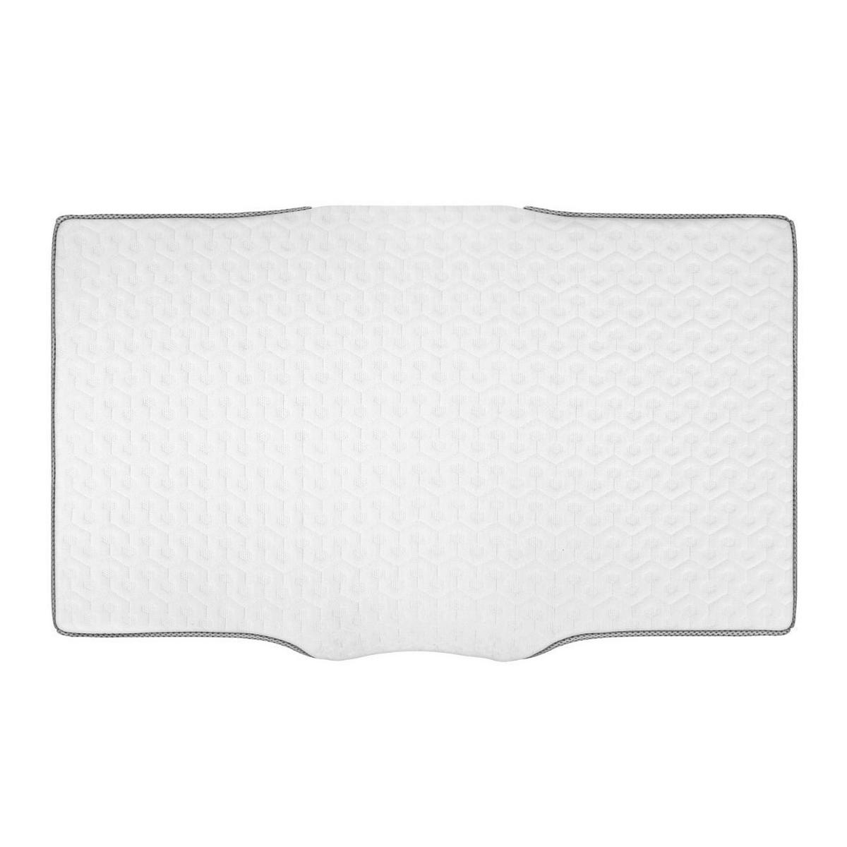 ANTI-FALTEN-KISSEN, ERGONOMISCH ERGO 65/40 CM - Grau, Textil (40/65cm) - INPHYSIO