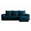 ECKSOFA Travis mit Bettkasten und Schlaffunktion, L-Form, Cord, Universal - Blau, Holzwerkstoff (248/148cm) - 4ALL HOME