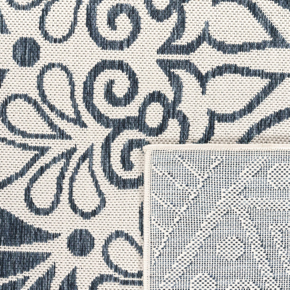 OUTDOORTEPPICH 80/150 cm Coco 205 - Blau, Textil (80/150cm) - Paco Home