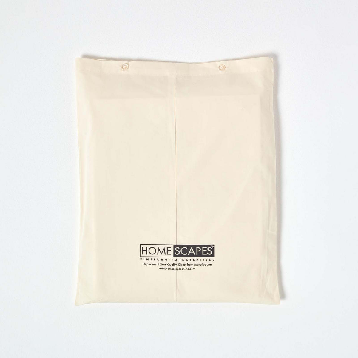 SPANNBETTLAKEN extra hoch, Ägyptische Baumwolle, Fadendichte 200 - Creme, Textil (180/200cm) - Homescapes