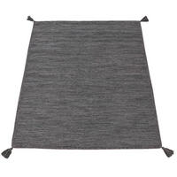 NATURFASER-TEPPICH KILIM 210 GRAU 160X220 - Grau, Naturmaterialien (160/220cm) - Paco Home