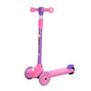 KINDERROLLER Tamtam 3 Räder rosa höhenverstellbar, Leuchträder, Fußbremse - Rosa, Metall (52/26/77cm) - Lorelli