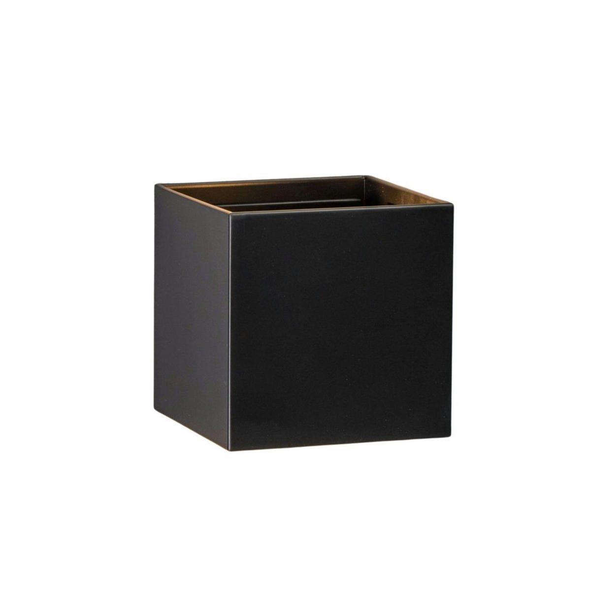 WANDLEUCHTE Cubic, Schwarz, 10cm - Schwarz, Metall (10/10/10cm) - KOSILUM