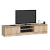 TV-ELEMENT Sonoma Eiche 160x40x33 cm - Sonoma Eiche, Holzwerkstoff (160/33/40cm) - Akord