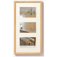 BILDERRAHMEN Peppers Holzgestell 3x10x15 Natur - Naturfarben, Holzwerkstoff (25/48/1.5cm) - walther design