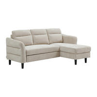 SCHLAFSOFA - -Sitzer - Stoff - Beige - - Beige, Textil (206/90/139cm) - Vente-Unique