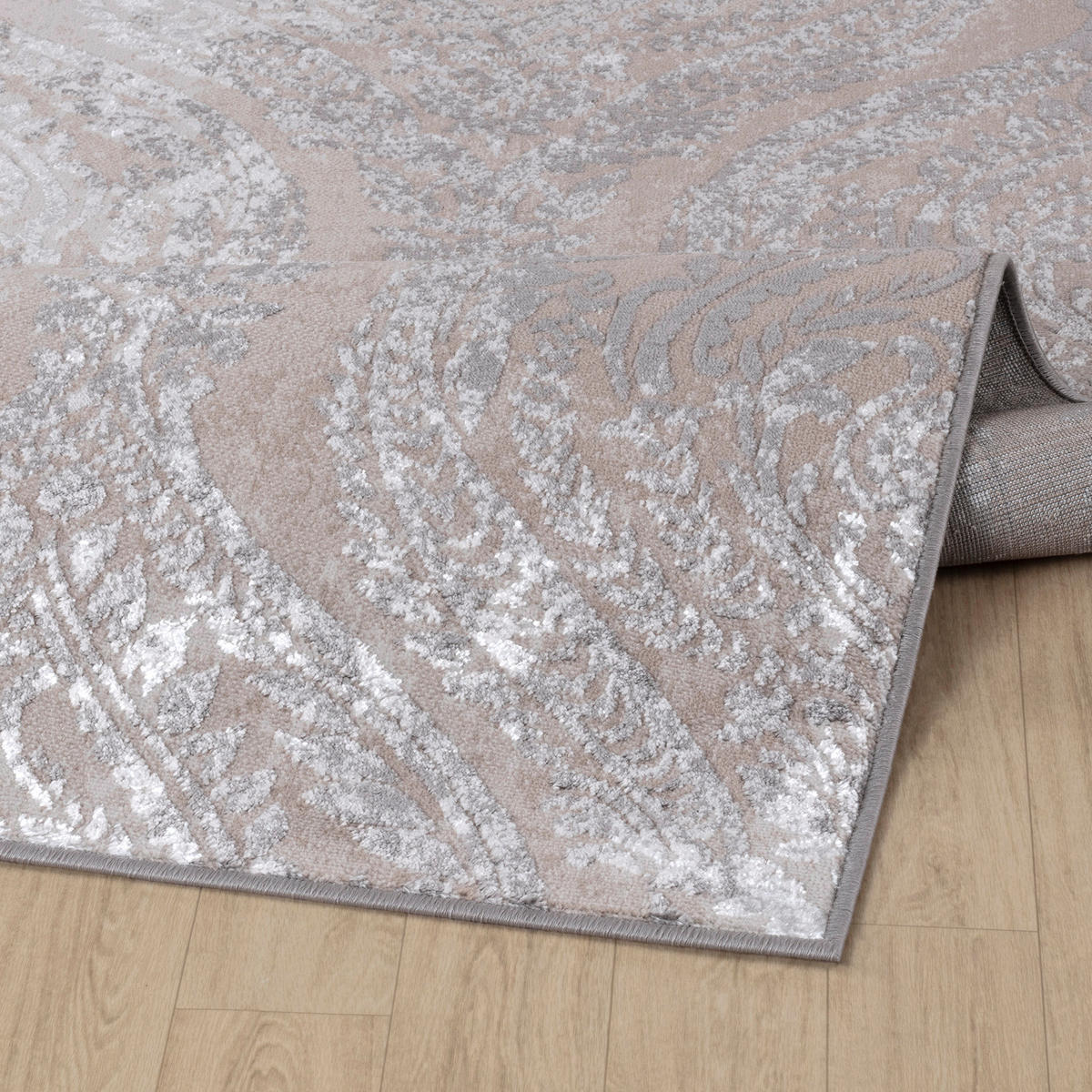 VINTAGE-TEPPICH 80/150 cm Beige - Beige, Naturmaterialien/Textil (80/150cm) - LIVABLISS