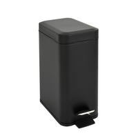 MÜLLEIMER STM5 5L Schwarz - Schwarz, Metall (14/30/28cm) - SVITA