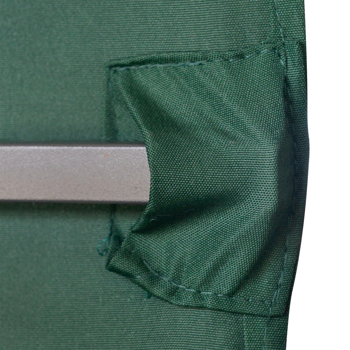 PAVILLONDACH, Polyester, Grün - Grün, Kunststoff (295/1/298cm) - Outsunny