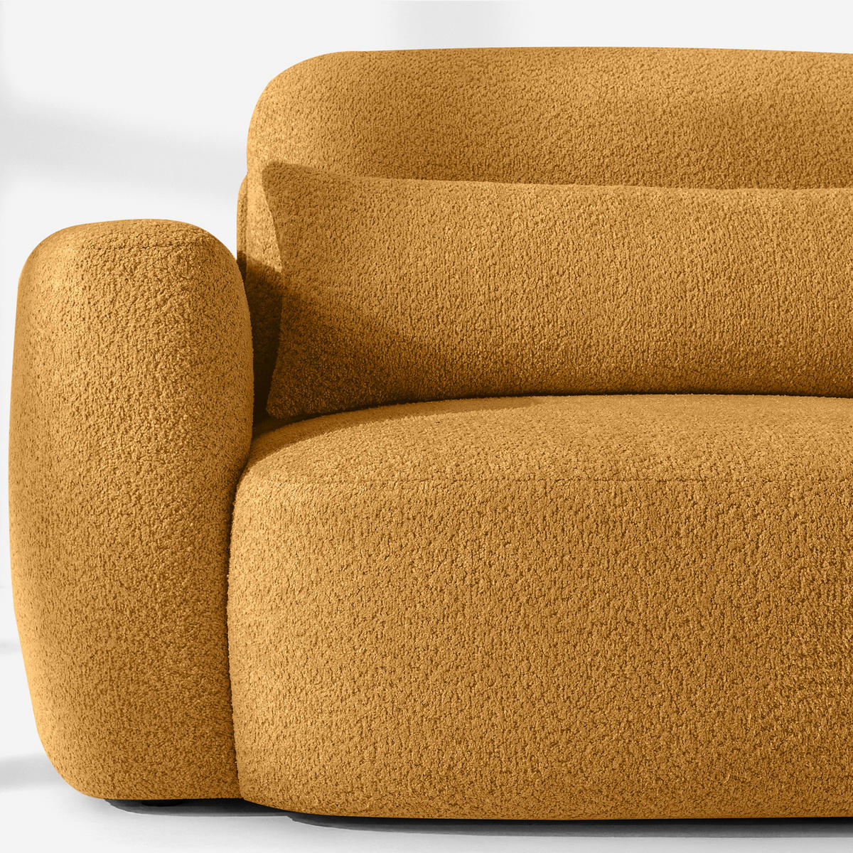 SESSEL ELOSA - Honig, Holz/Textil (145/85/115cm) - KONSIMO®