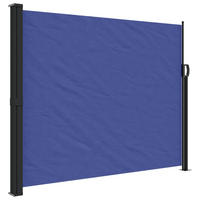 SEITENMARKISE Ausziehbar Blau 160x600 cm - Blau, Textil (600/160/600cm) - furnicato