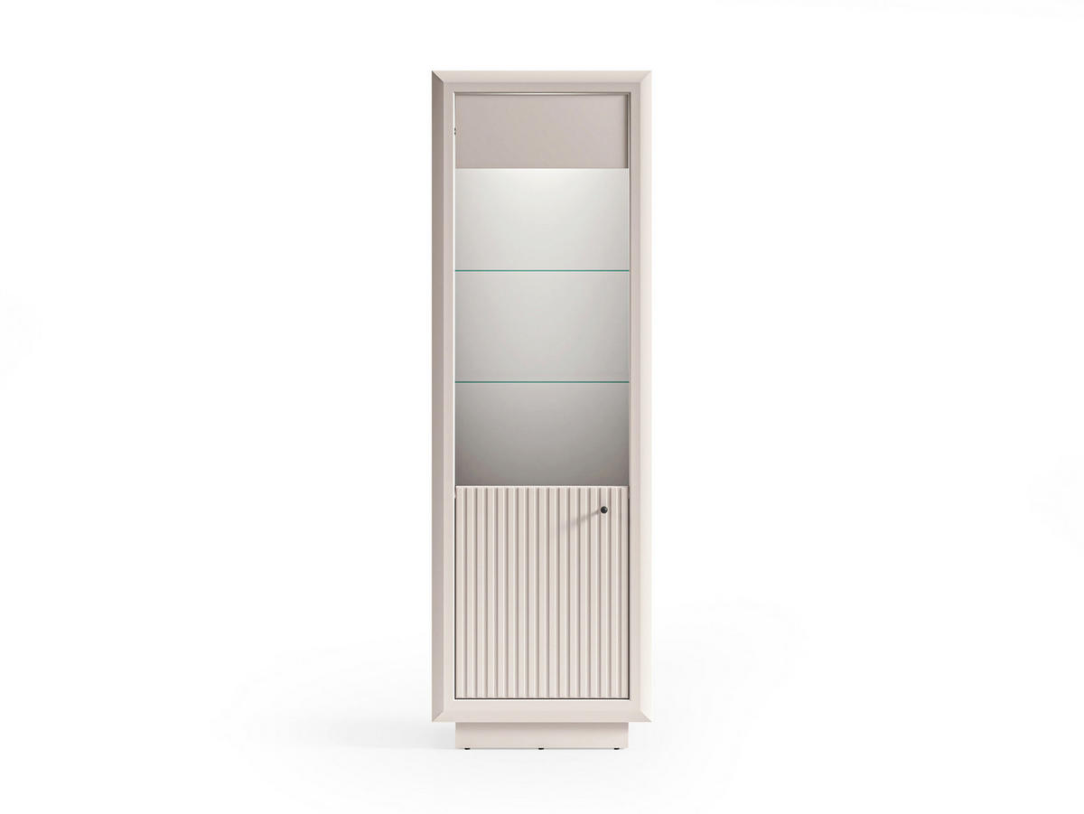 VITRINE – SOLO 03 – 65 cm – Solo – Kaschmir - Kaschmir, Holzwerkstoff (65/200/40cm) - hi-markt
