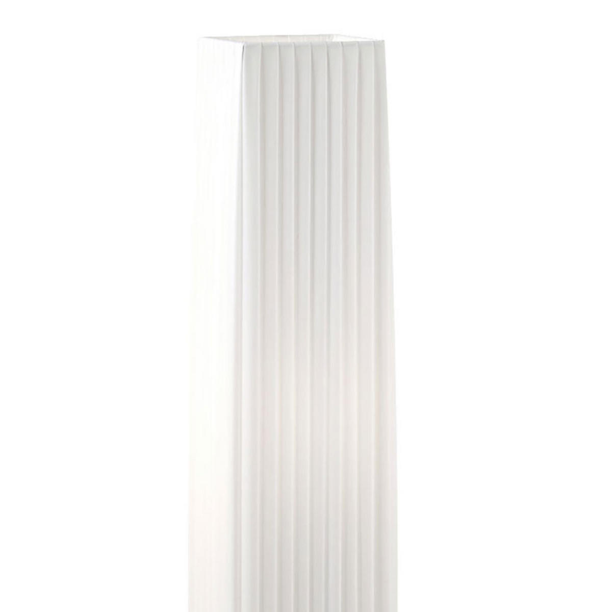 LED STEHLEUCHTE Metall Weiß - Weiß, Metall (14/14/119cm)