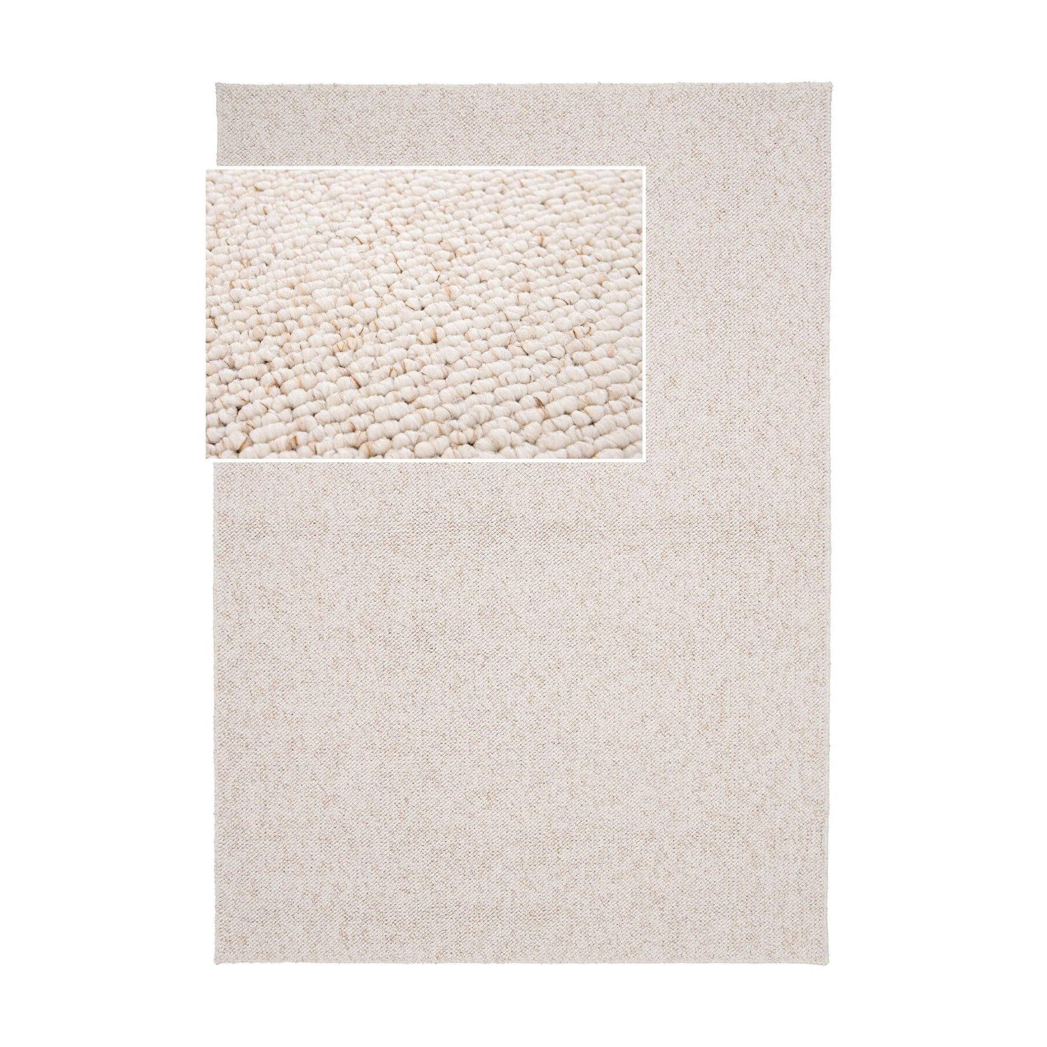 AFK Living Teppich Weiß 120x170 cm