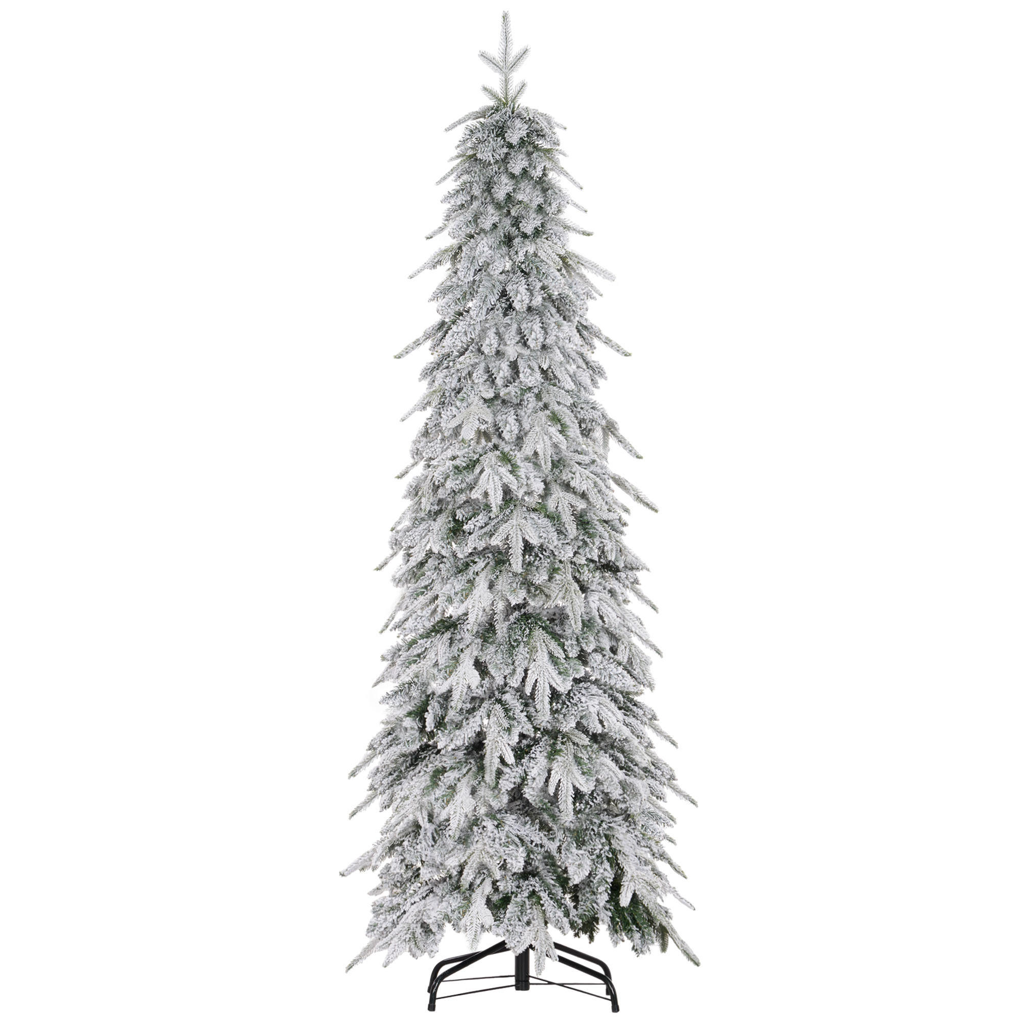 WEIHNACHTSBAUM Stahl PE Grün - Grün, Kunststoff (180cm) - HOMCOM