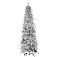 WEIHNACHTSBAUM Stahl PE Grün - Grün, Kunststoff (180cm) - HOMCOM