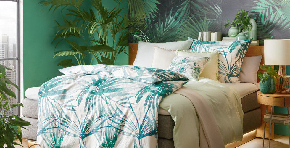 Green Living Schlafzimmer