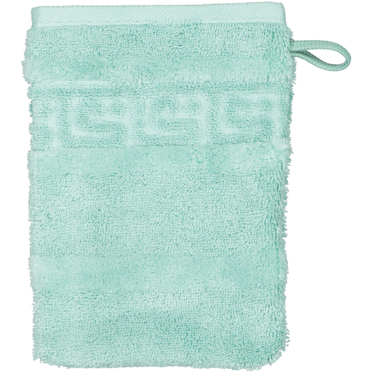 WASCHLAPPEN NOBLESSE UNI 1001 AGAVEGRÜN - 474 - Grün, Textil (16/22cm) - Cawoe