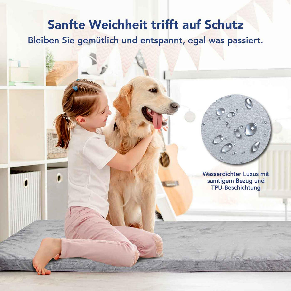 MATRATZE Komfort Universal Memory Foam - Grau, Textil (200/90cm) - KomfortKissen