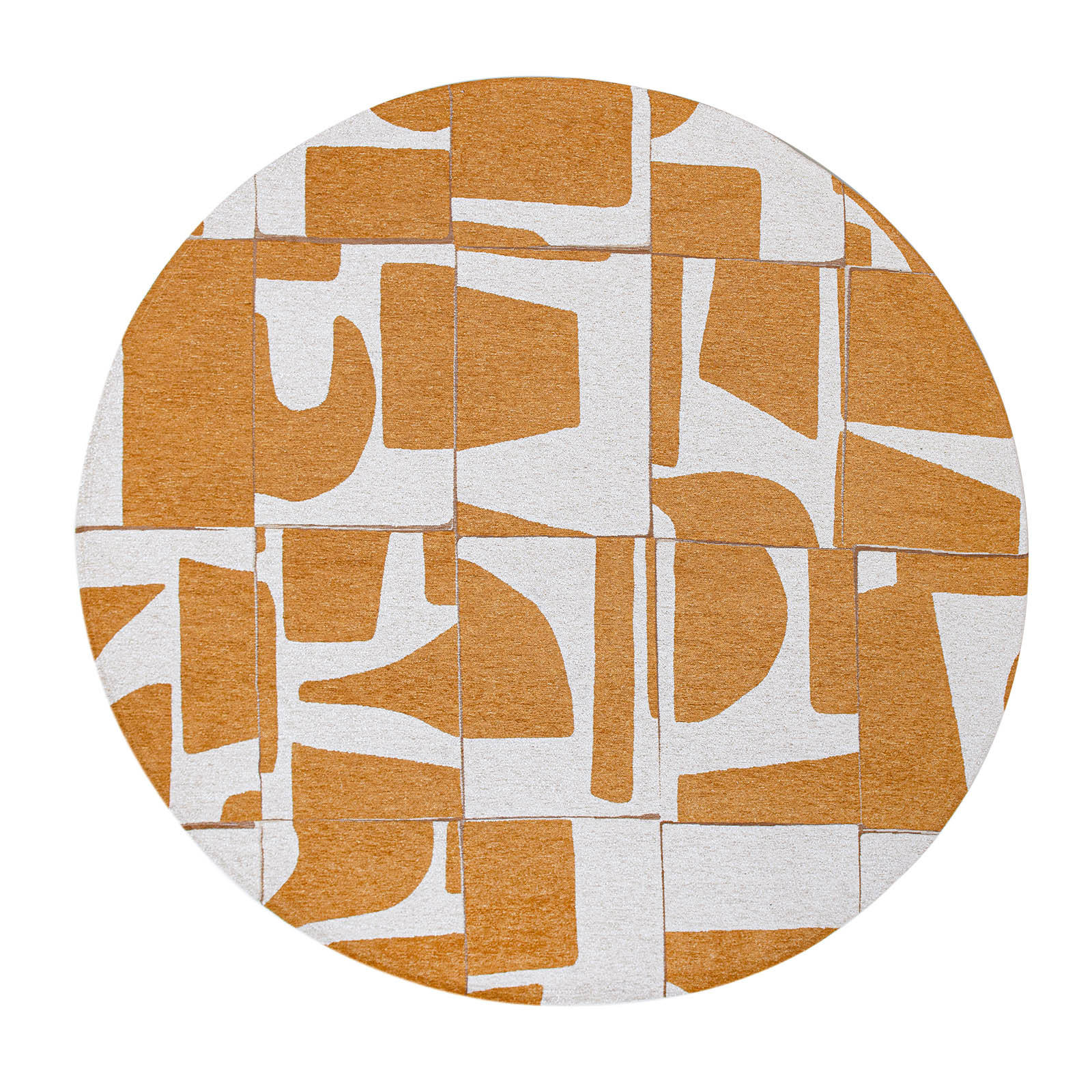 TEPPICH Curry Craft 240/240 cm - Gelb, Textil (240/240cm) - Louis De Poortere