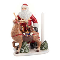 SANTA MIT HIRSCH Christmas Toys Memory bunt - Multicolor, Keramik (23.5/35/30cm) - Villeroy & Boch