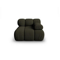 MODUL rechts Bellis aus 3D-Stoff amazonasgrün - Waldgrün, Textil (94/70/94cm) - Micadoni