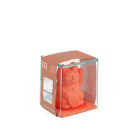 WINKEKATZE Lucky Cat Solar, Kunststoff, Neon Orange, 6.5 cm - Orange, Kunststoff (5/6.5/5.5cm) - Donkey Products