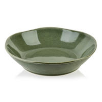 MÍSA BASIC NATURE, keramika - zelená barva, keramika (21/21/4.6cm) - Mondex