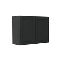 KÜCHENGLASSCHRANK R-Line, Anthrazit Landhaus/Anthrazit, 80 cm - Anthrazit, Holzwerkstoff (80/60/31cm) - Vicco