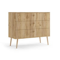 KOMMODE Ikon 100 Braun, Schubladenkommoden - Braun, Holzwerkstoff (100/85/41cm) - Bettso