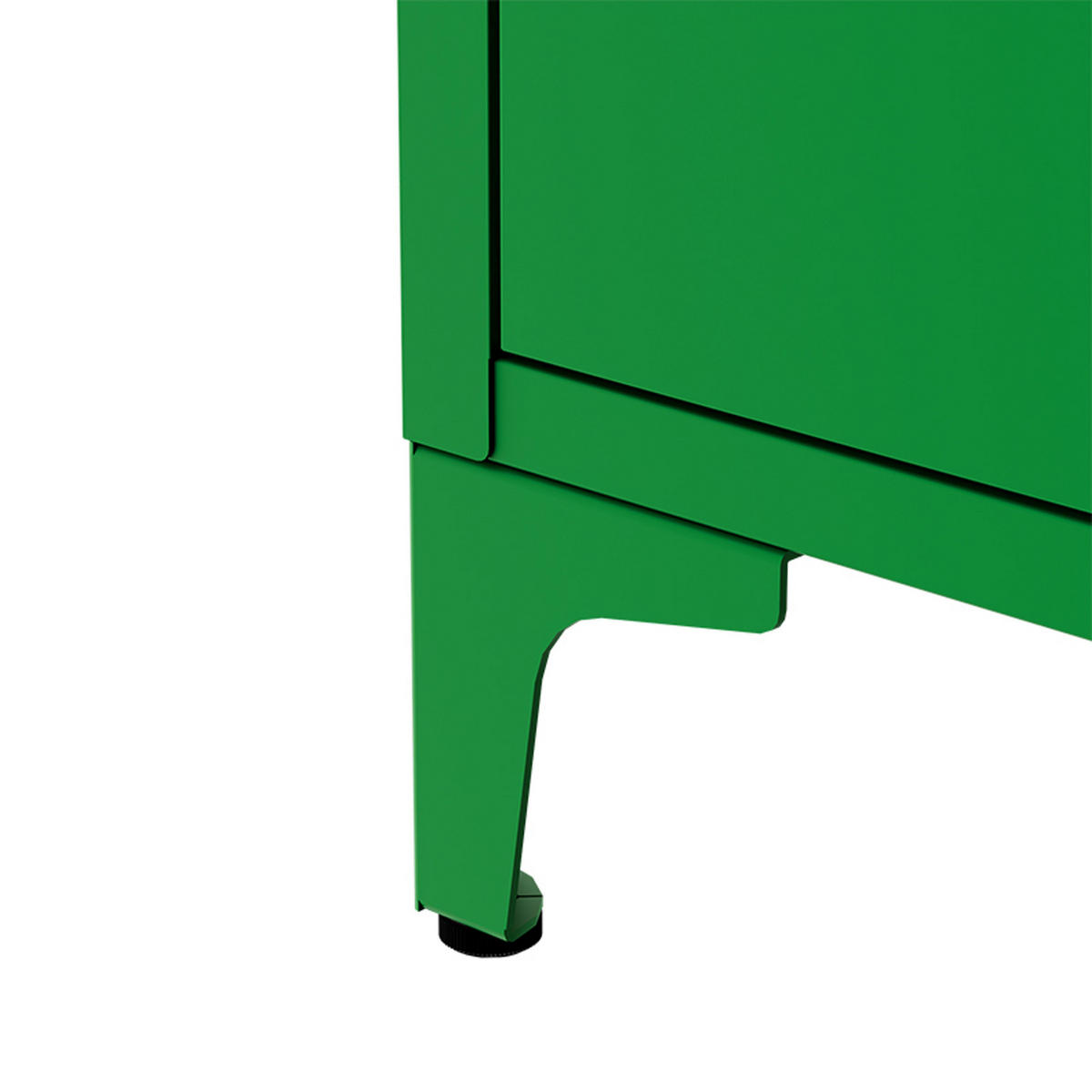 SIDEBOARD 120 cm, Grün - Grün, Metall (40/63/120cm) - Oviala