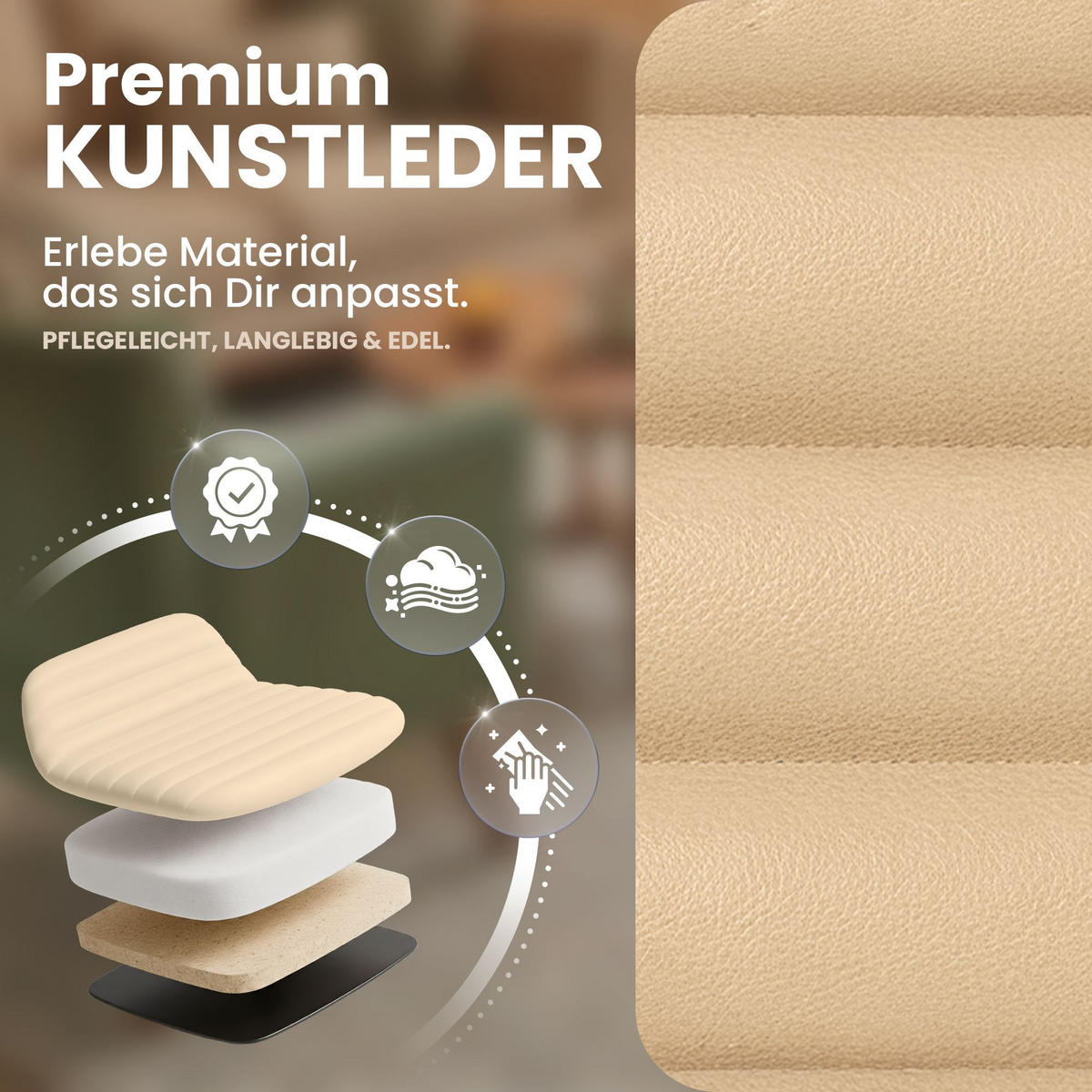SCHWINGSTUHL Metall Creme - Creme, Metall (55/90/62cm) - CLP