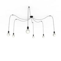 HÄNGELEUCHTE - Schwarz Hochglanz, Metall (6/6/6cm) - Lumicom