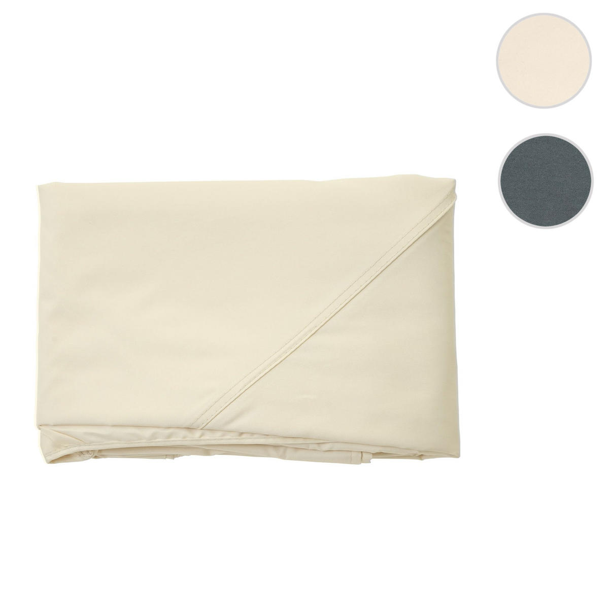 ERSATZDACH Pergola Cadiz 4x3m 380x280cm Creme - Creme, Textil (380/1/280cm) - BERLINLODGE