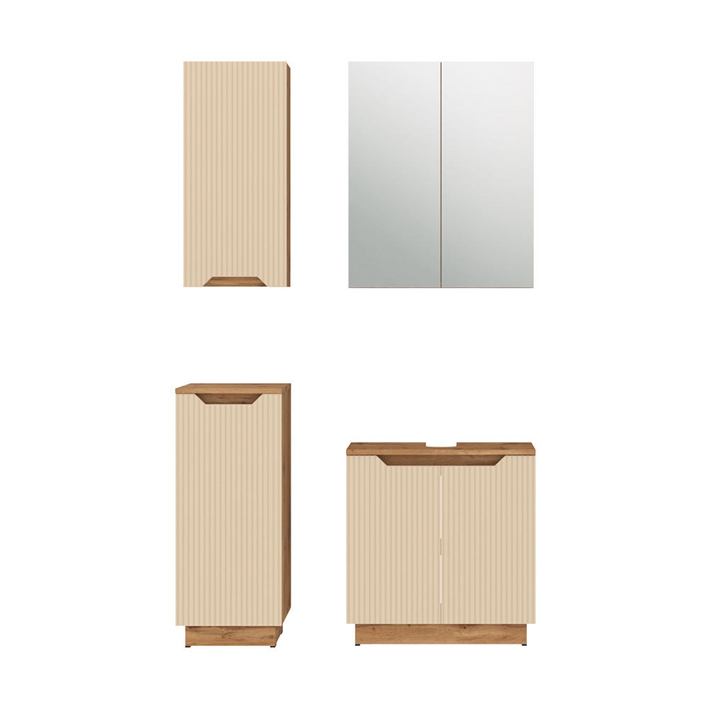 BADM&Ouml;BEL-SET Lotta, Kaschmir, 4 delar Kashmir 62.1/60/32 cm