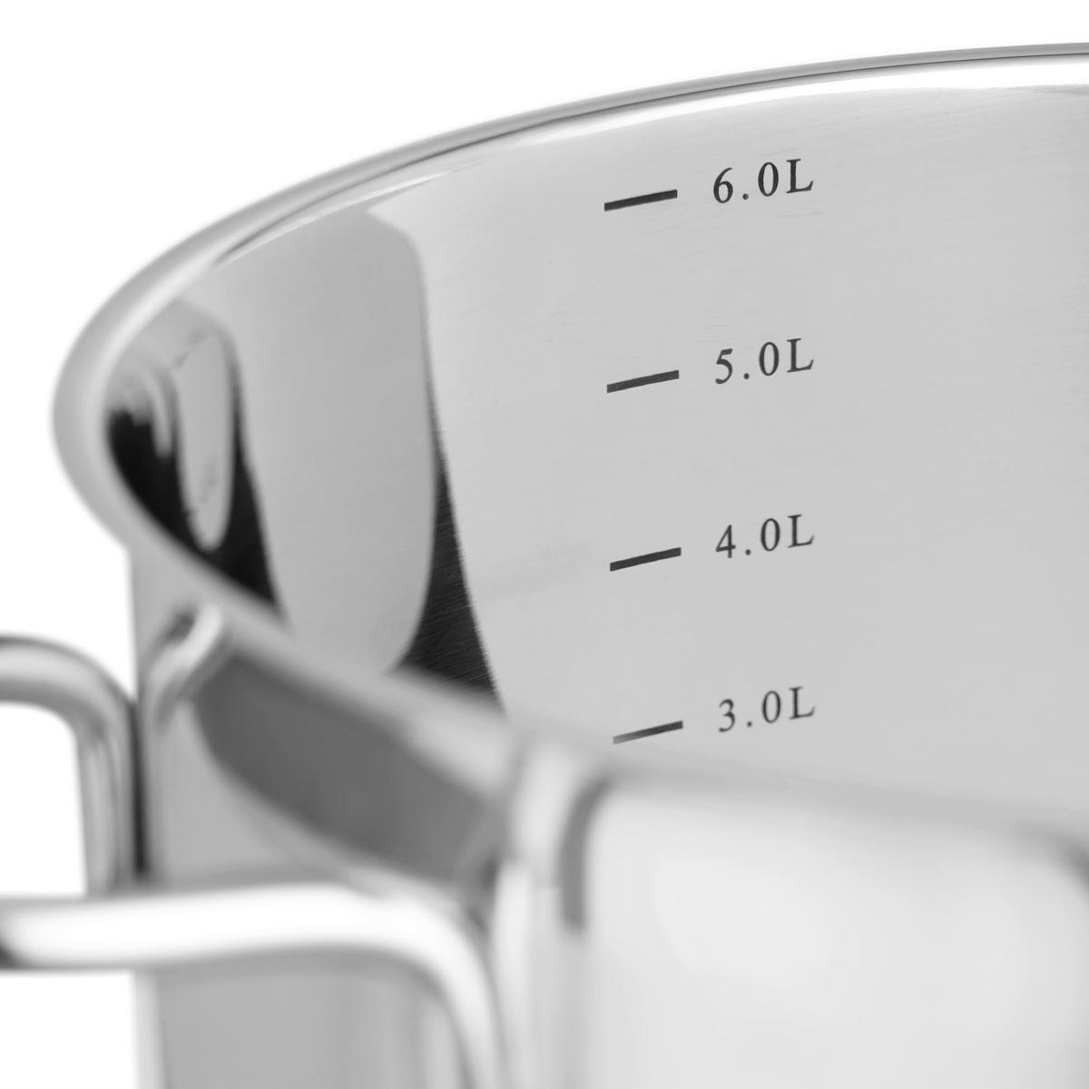TOPFSET Jette, Edelstahl, Induktion, 14-teilig - Edelstahlfarben, Metall - Karcher