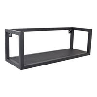 WANDREGAL Vegas Schwarz - Schwarz, Metall (60/20/20cm) - LOFT42