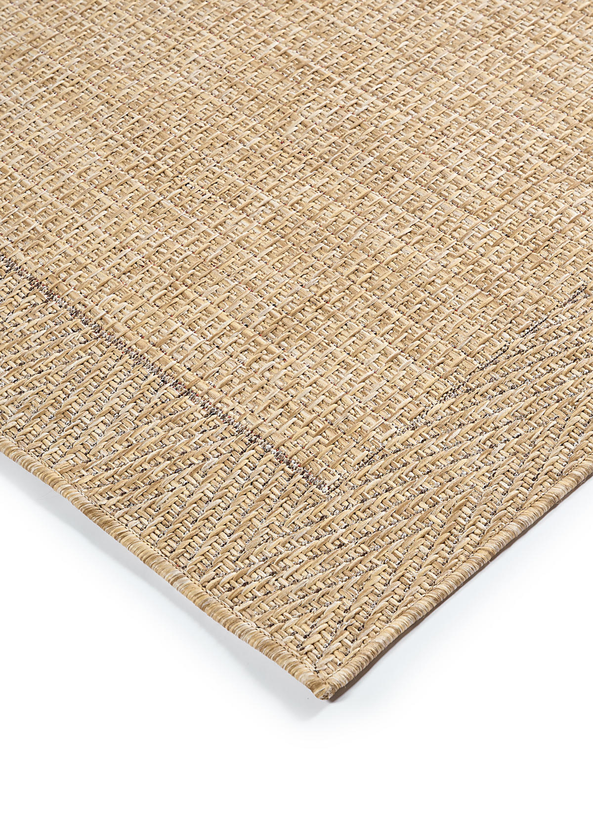 TEPPICH YUCANA Beige Outdoor Flachgewebe 200/300 cm - Beige, Textil (200/300cm) - Tapiso