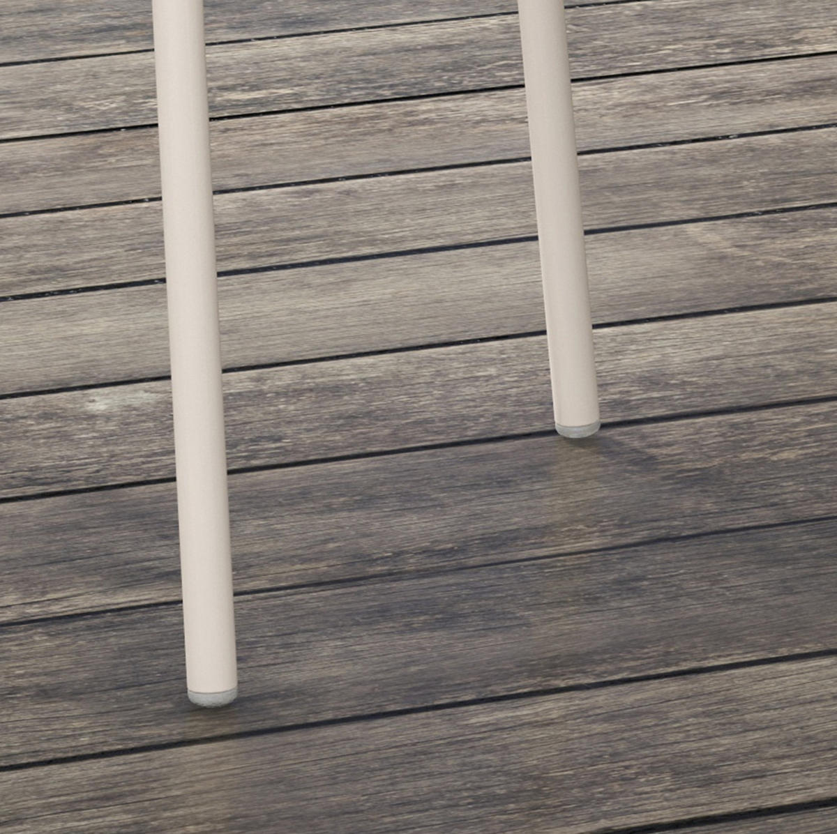 GARTENSTUHL 59/55/84 cm im 4er-Set mit Armlehnen und hoher Rückenlehne, Grau - Grau, Kunststoff (55/84/59cm) - Redom