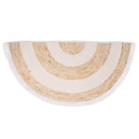 NATURFASERTEPPICH braun handgewebt 100x50x1 cm - Multicolor, Naturmaterialien/Naturmaterialen (100/50cm) - Wanderlust