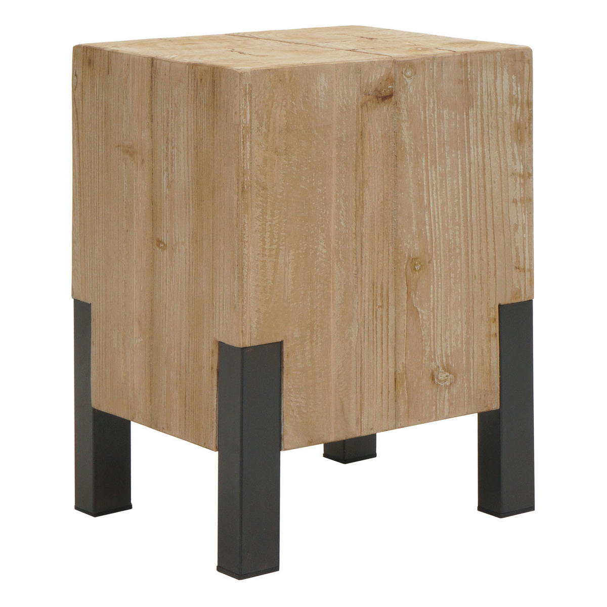 HOCKER Braun - Braun, Holz (32/46/32cm) - MCW