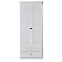 KLEIDERSCHRANK weiß - Beige, Holzwerkstoff (81/196/41cm) - ebuy24