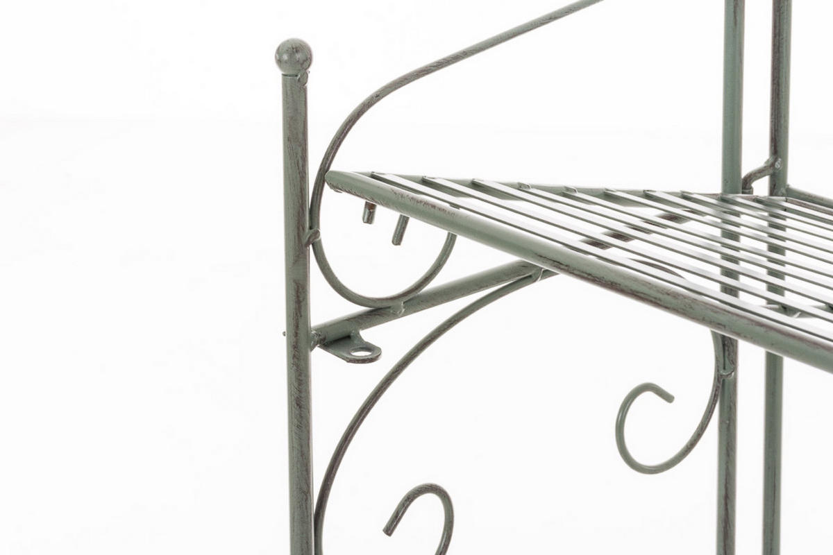 REGAL Lenna antik-grün - Grün, Metall (60/160/30cm) - TPFGarden