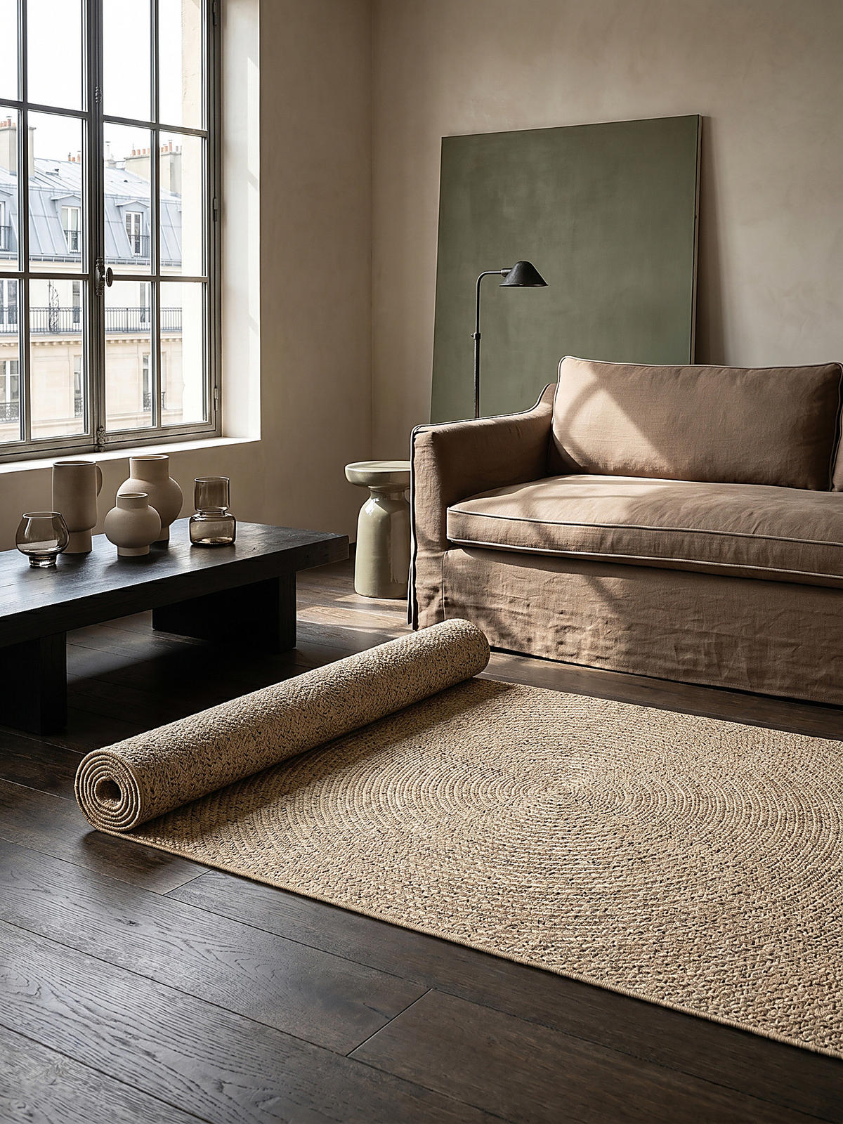 TEPPICHLÄUFER Berber CORDEV Polypropylen Natur 60 x 180 cm - Beige, Textil (60/180cm) - KADIMA DESIGN
