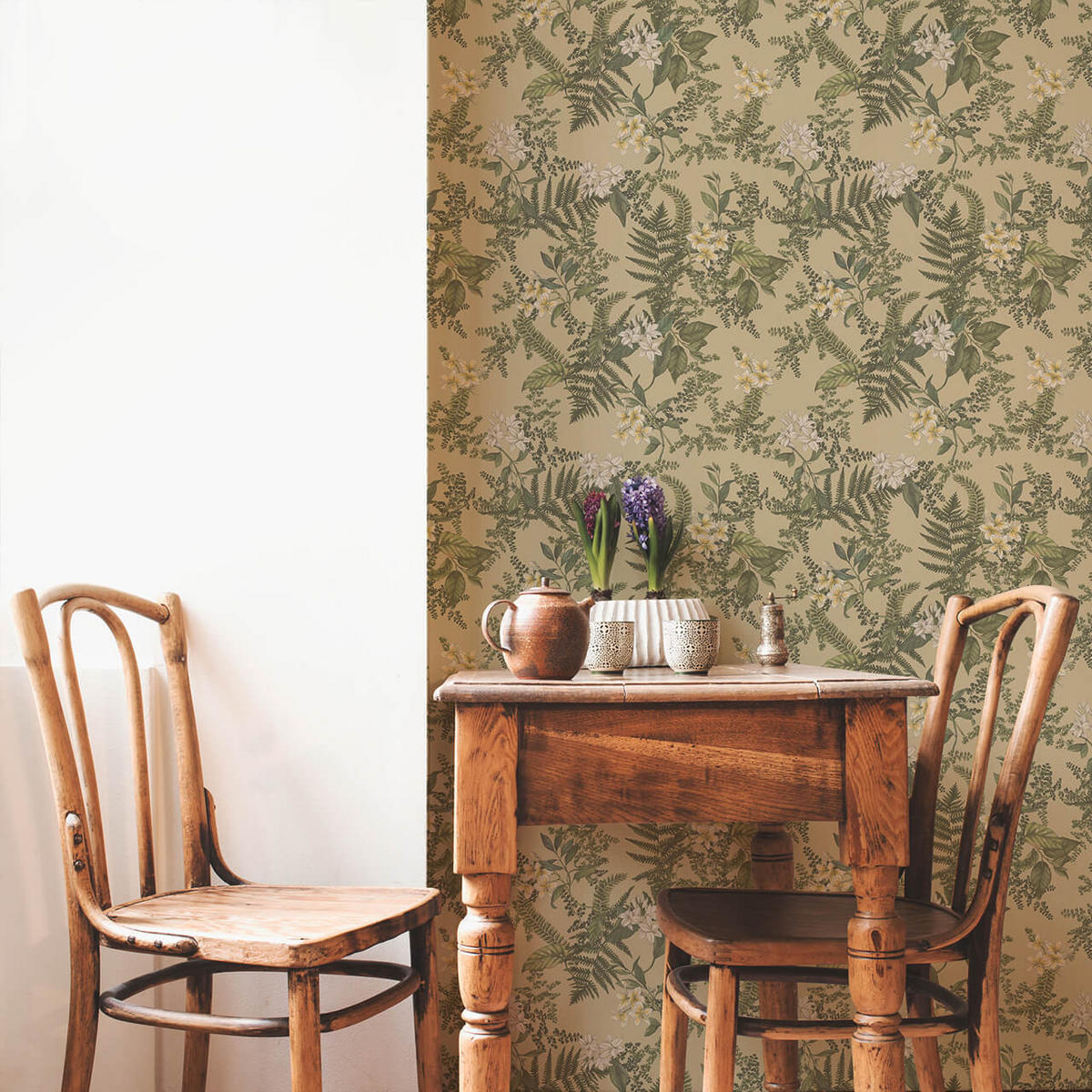 VLIESTAPETE Grün 53/1005 cm - Gelb, Textil (53/1cm) - KUNSTLOFT