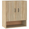 WANDSCHRANK SONOMA-EICHE 60X31X70 CM HOLZWERKSTOFF - Braun, Holz (31/70/60cm) - vidaXL